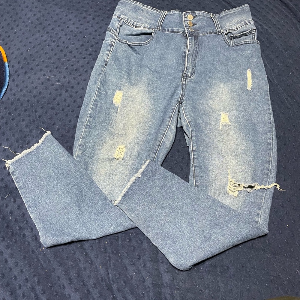 SHEIN high waisted jeans